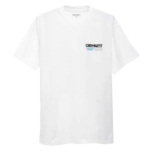Carhartt WIP S/S Contact Sheet T-Shirt White I033178.02.XX.03 Degli Uberti